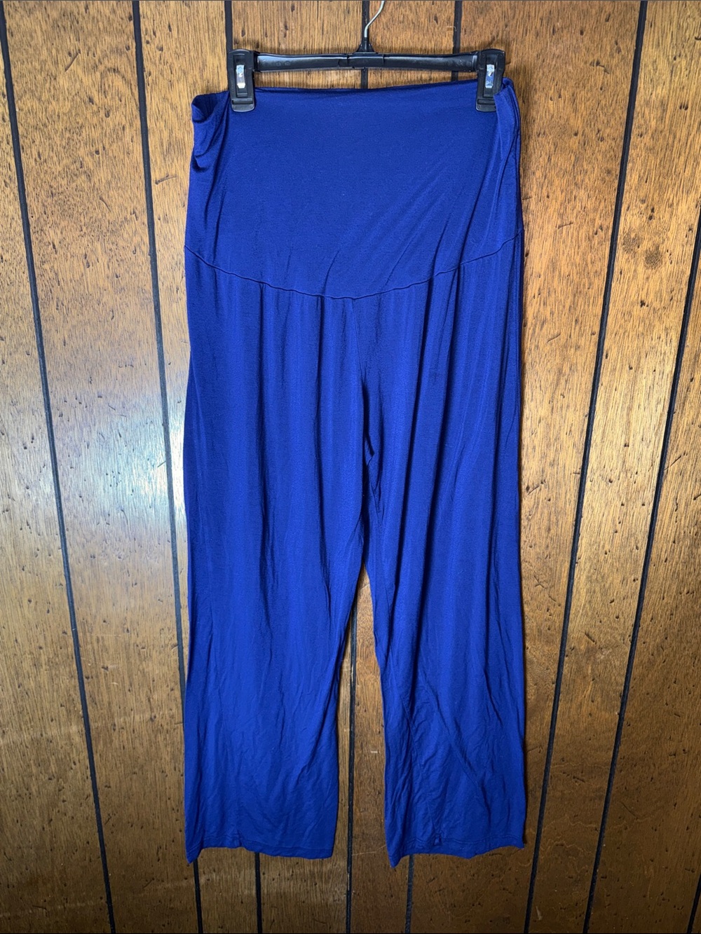 Aria Royal Blue Wide-Leg Lounge Pajama Pants